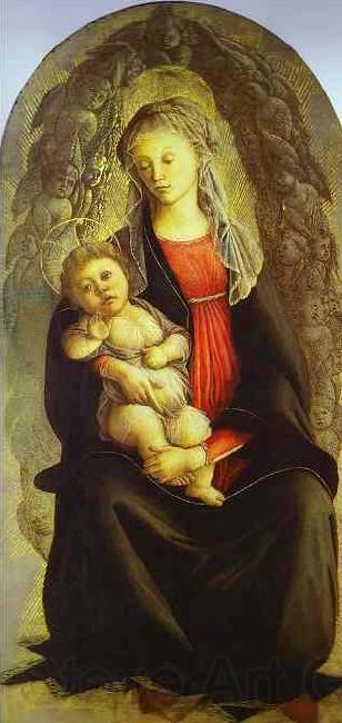 Sandro Botticelli Madonna in Glory Spain oil painting art